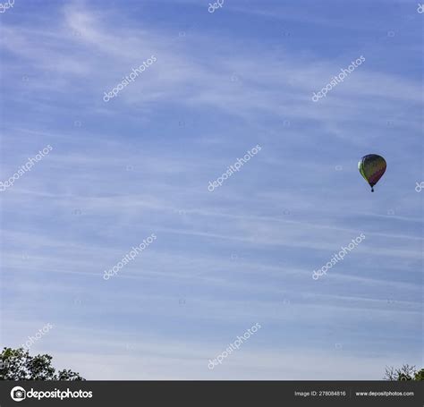 Hot Air Balloon French Fields Dinan France Stock Photo Rott70 278084816
