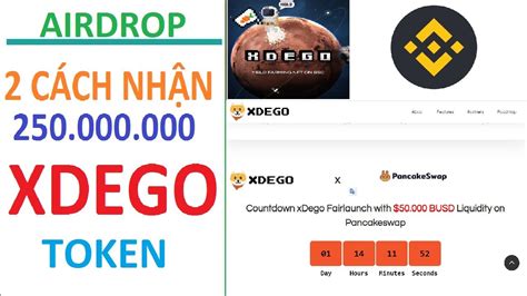 Crypto FX 2 cách nhận Airdrop XDego Hướng dẫn nhận airdrop Xdego