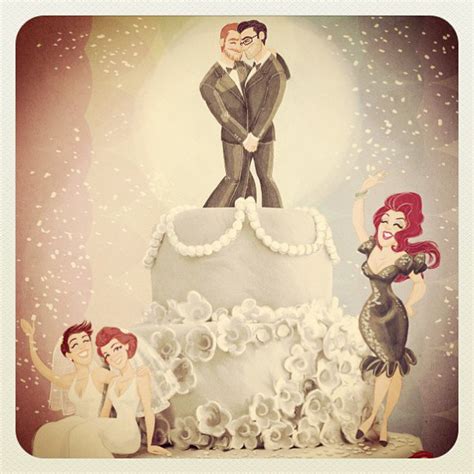 De magnifiques œuvres dart inspirées de Disney pour représenter lAmour Gay Page 2 sur 2