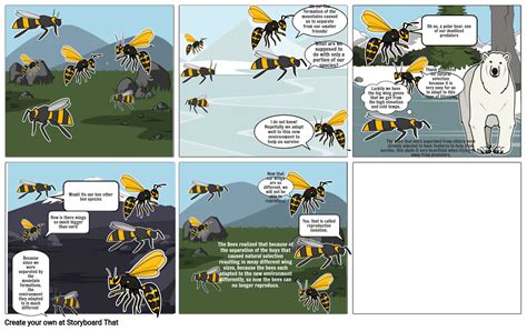 Speciation Project Storyboard por a316a5c9