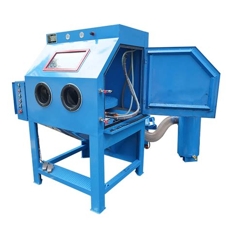 Wet Sand Blasting Machine With Water Recirculation System Wet Sand