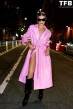 Joy Corrigan Sexy Seen Showcasing Her Hot Legs At A Fashion Show In New York City Aznude