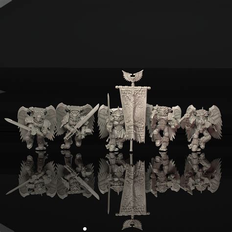 Obj File Blood Guard 🩸・3d Printer Model To Download・cults
