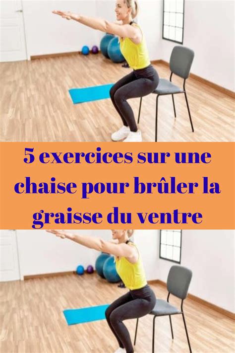 Se Muscler Avec Une Chaise Artofit