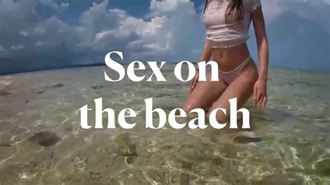 Petite Blonde With Big Ass Fucks On The Beach Video