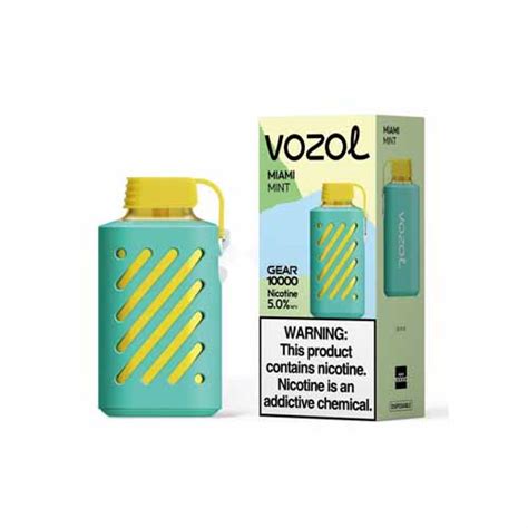 Vozol Gear Miami Mint New Smokstar Elektronik Sigara Vozol