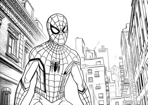Homem Aranha Spider Girl Desenho Para Colorir Png