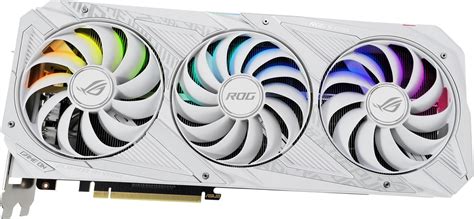 Видео карта ASUS ROG STRIX RTX 3090 White Edition OC 24GB