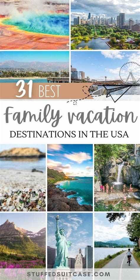 Top 35 Best Family Vacation Spots in the US for 2023