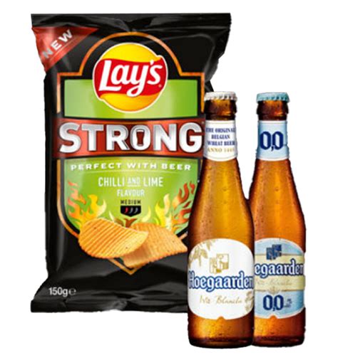 Lay's Strong menukaart
