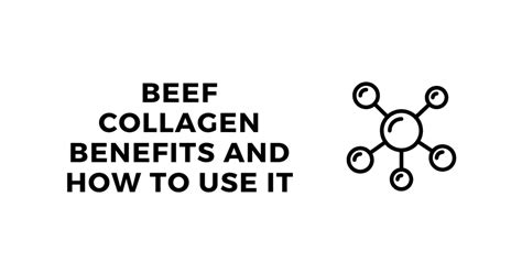 Beef Collagen What It Is Bovine Benefits How To Use It