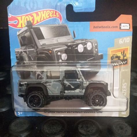 Hot Wheels Land Rover Defender Double Cab Shopee Brasil