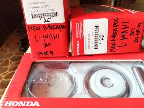 Jual PISTON KIT SEHER RING PEN SET HONDA NEW MEGA PRO MONOSHOCK VERZA