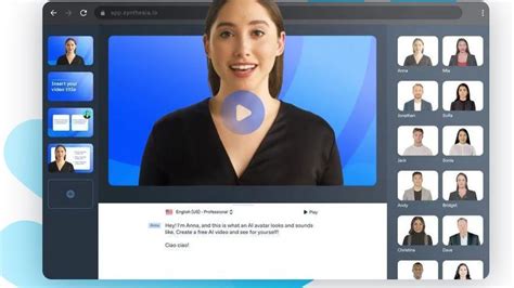 Inteligencia Artificial Synthesia La Plataforma Que Crea V Deos Con
