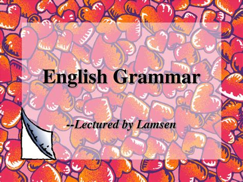 Ppt English Grammar Powerpoint Presentation Free Download Id4805585