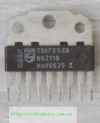 Мікросхема TDA7056A - RadioPulse