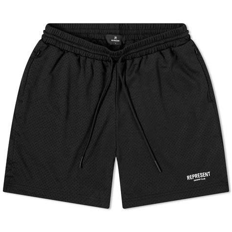 Represent Owners Club Mesh Short Black End Gb