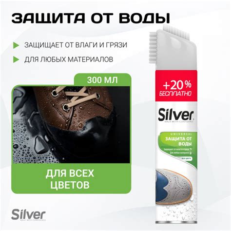 Спрей-Нейтрализатор запаха Silver 250 мл / Защита от воды - купить с ...