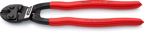 Knipex 71 01 200 SB Cobolt Corta Alambres Compactos Atramentado 200 Mm