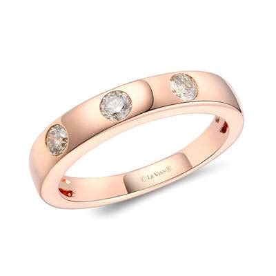 14K Strawberry Gold Ring Nude Diamonds TSRY 19 Le Vian