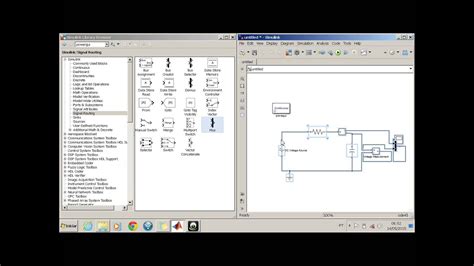 Cópia De Simulação De Um Circuito Elétrico Em Simulink Matlab Youtube