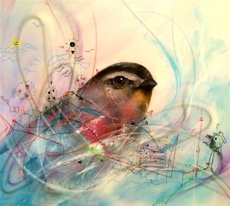 pieces  bird art showing   feathered friends inspire