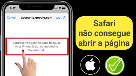 Como Consertar O Safari N O Consegue Abrir A P Gina Porque Seu Iphone