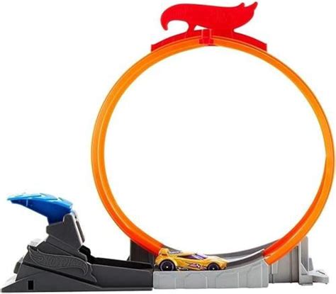 Pista Hot Wheels Rei Do Looping Loop Star Action FWM88 Mattel Pistas De Brinquedo
