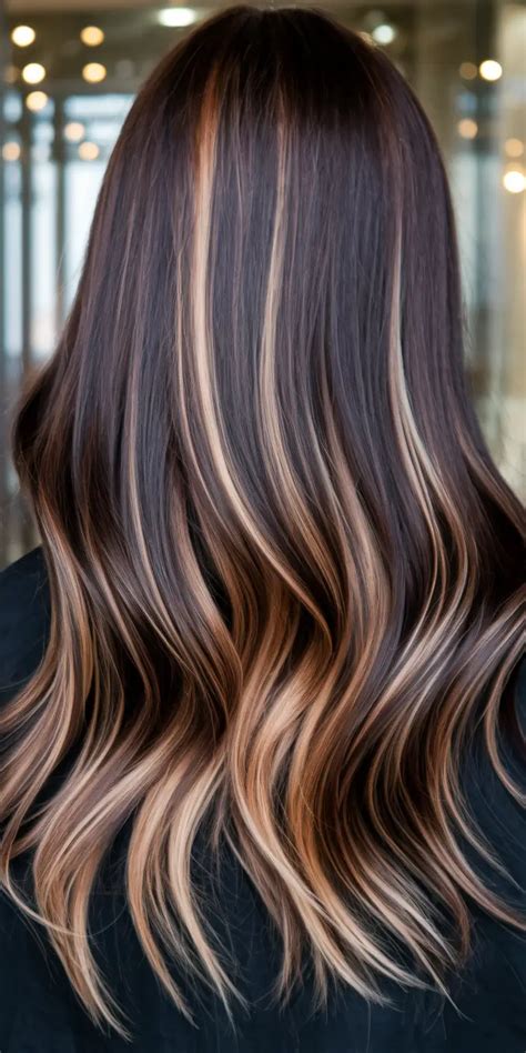 Brunette Highlights For A Sun Kissed Look Summer 2025 Bold Hair Ideas