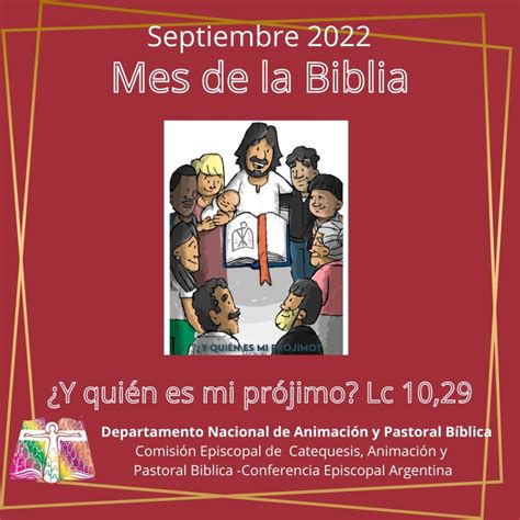 Mes De Septiembre Mes De La Biblia Abp Cea