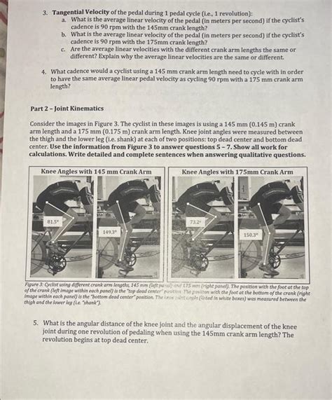 Solved Part 1 - Pedal Kinematics Consider the Figure 2 below | Chegg.com