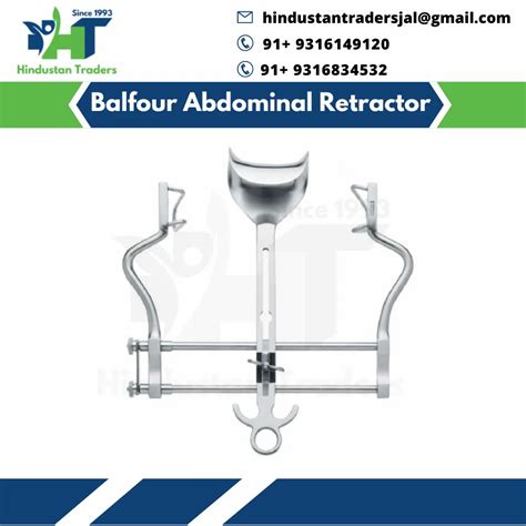 Balfour Abdominal Retractor For Hospital At ₹ 1999piece In Jalandhar