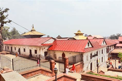 Templo De Pashupatinath Katmandu Nepal Imagen De Archivo Editorial