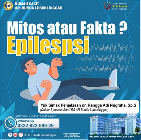 Mitos atau Fakta : Ayan/ Epilepsi - RS AR Bunda Lubuklinggau