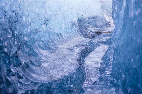 Premium Photo Ice Caves Super Blue Iceland Vatna York Toll