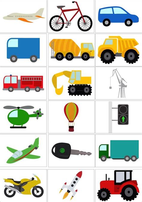 Transport: Pictures for Kids