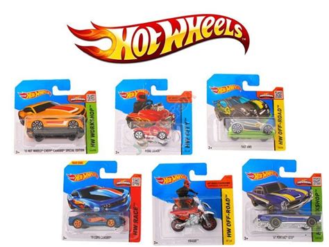Mattel Resoraki Hot Wheels Metalowe Autko Za Zabawki Dla Dzieci Autka Traktory