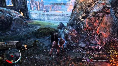 Shadow Of Mordor Execution Gameplay Youtube