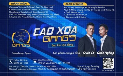 Thiết kế bao bì chuyên nghiệp cho lĩnh vực cao xoa bóp - Cao Xoa Bóp ...