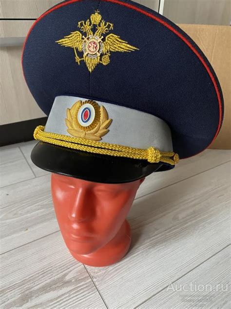 Фуражка офицера ДПС полиции России. Размер 58, 59, 60 — покупайте на ...
