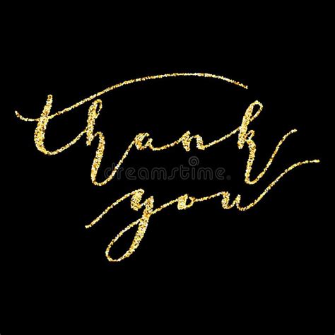 Thank You Glitter Stock Illustrations 1015 Thank You Glitter Stock