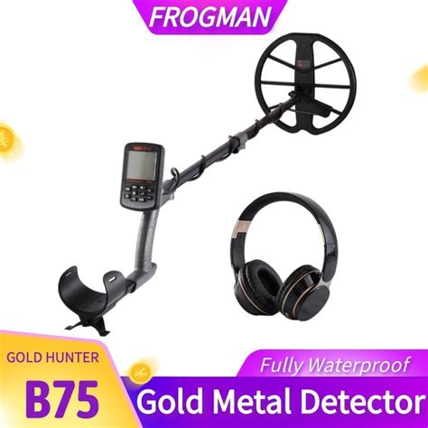 Gold Hunter B75 Long Range Gold Metal Detector Pinpointer Waterproof ...