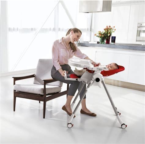 Стульчик для кормления Peg-Perego Prima Pappa Follow Me Bear Azul ...