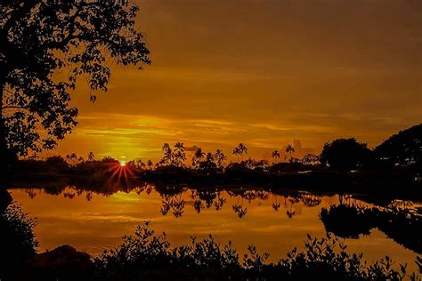 Orange Glow Sunset Photograph by Melody Bentz - Fine Art America