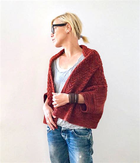 10 Cozy Shrug And Cocoon Knitting Patterns Blog NobleKnits