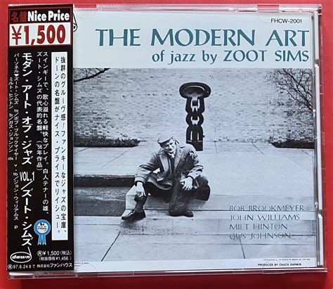 Yahoo オークション CDズートシムズTHE MODERN ART OF JAZZ