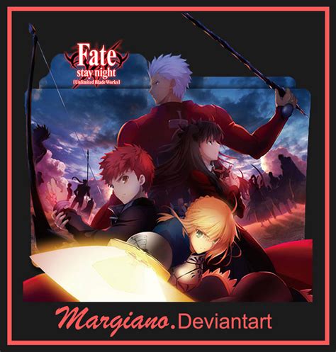 Fate Stay Night UBW Folder Icon By Margiano On DeviantArt