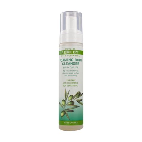 Medline Remedy Olivamine Foaming Body Cleanse