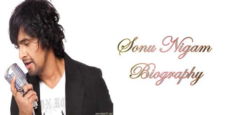 Sonu Nigam Biography in English Pdf Life Story Year