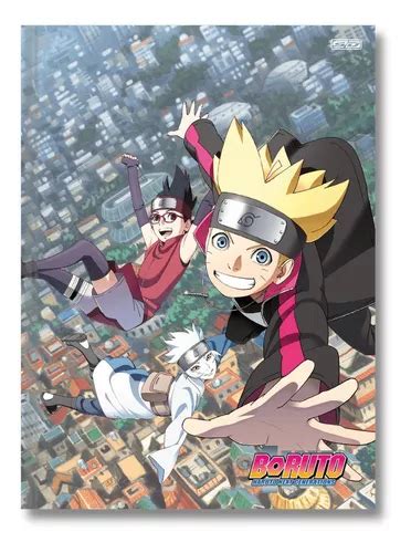 Caderno Brochura 1 4 Boruto 80 Fls São Domingos MercadoLivre